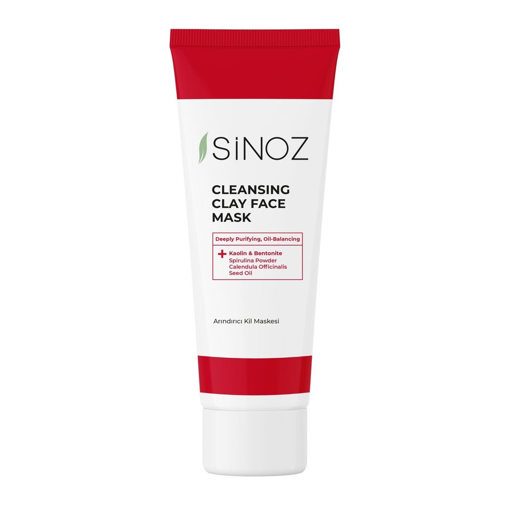 Sinoz Cleansing Clay Face Mask 50 ml – Masque visage à Image du produit 