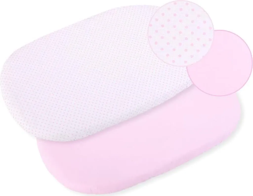 Set 2 Lenzuola Culla Cotone Elastico - Morbidezza per il Tuo Neonato
