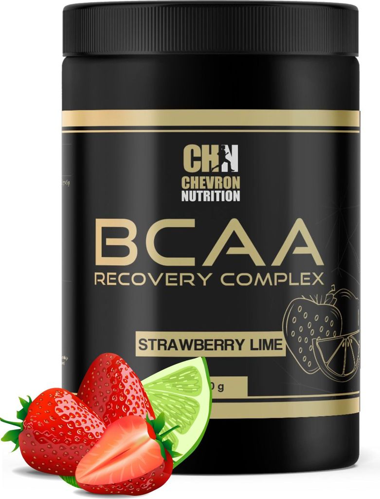 BCAA Instantgetränk 500 g Erdbeere & Limette
