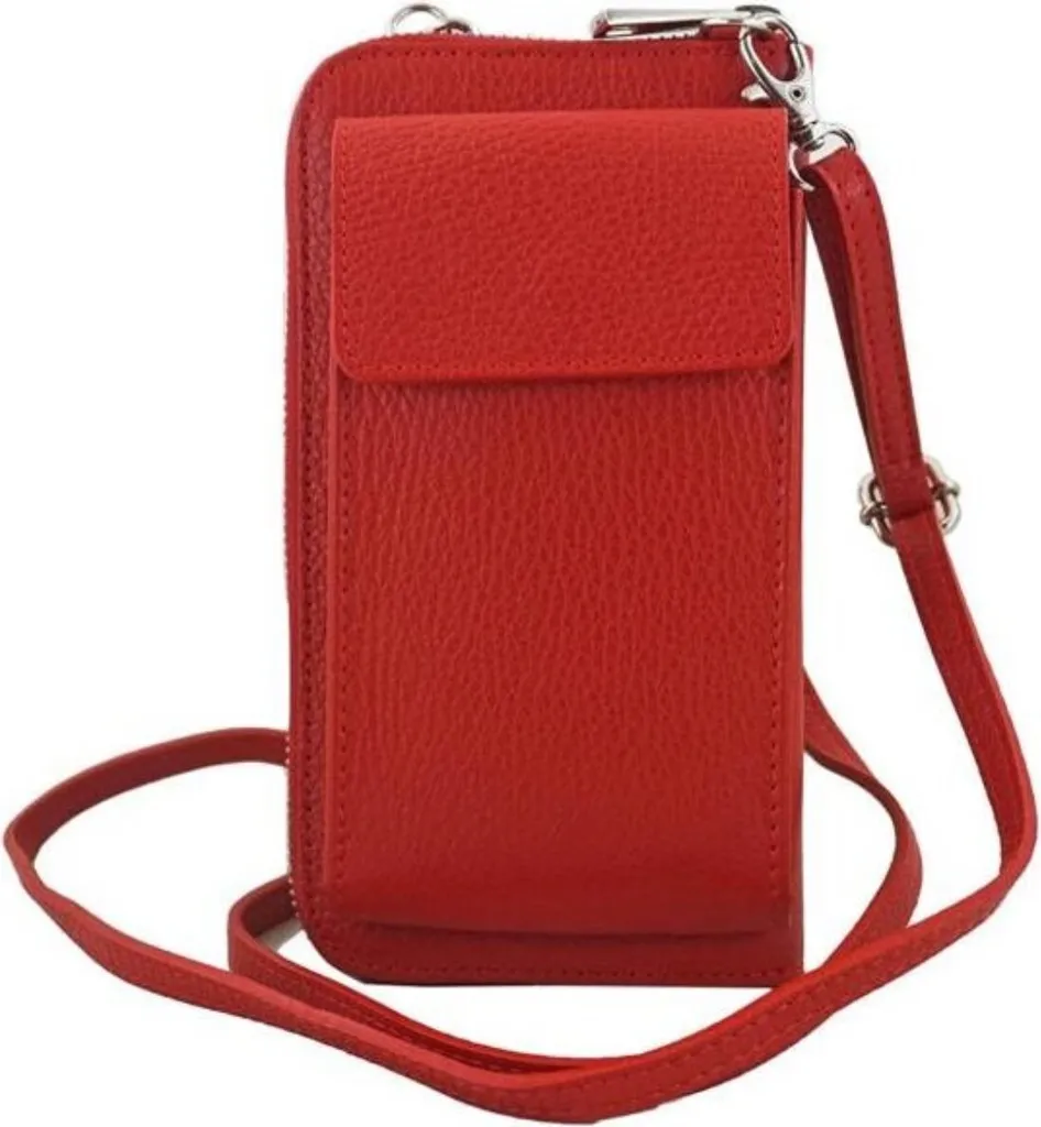 Barberini's Sacs 908755633 : Sac à main en cuir italien noir véritable