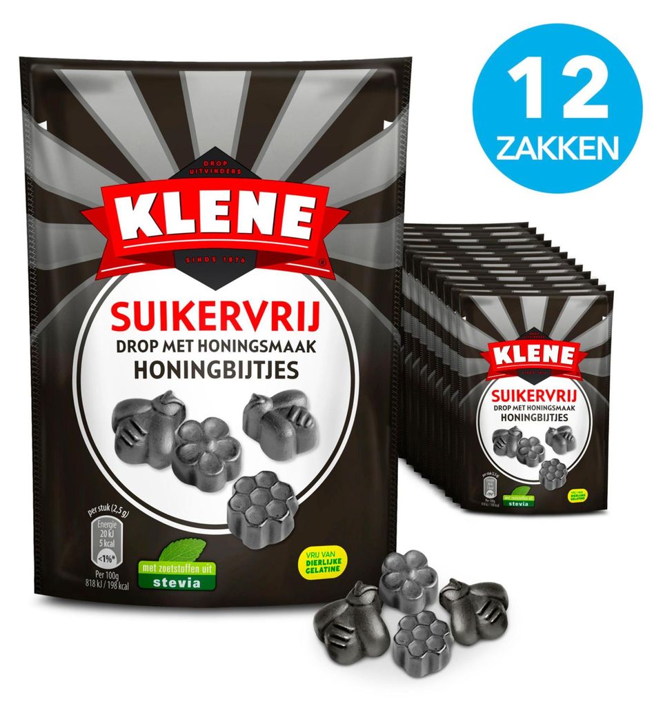 Malé medové cukrovinky bez cukru (12 x 110 g) Obrázok produktu 