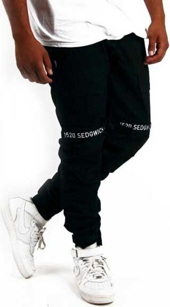 Cocaine Life 1520 Sedgwick Avenue Strapped up Pants Black, Größe: 34