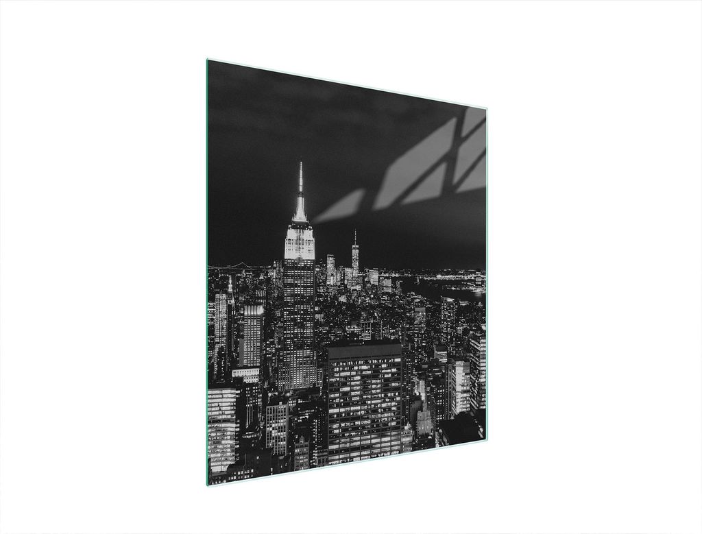 Glasschneidebrett 45x52 CITY