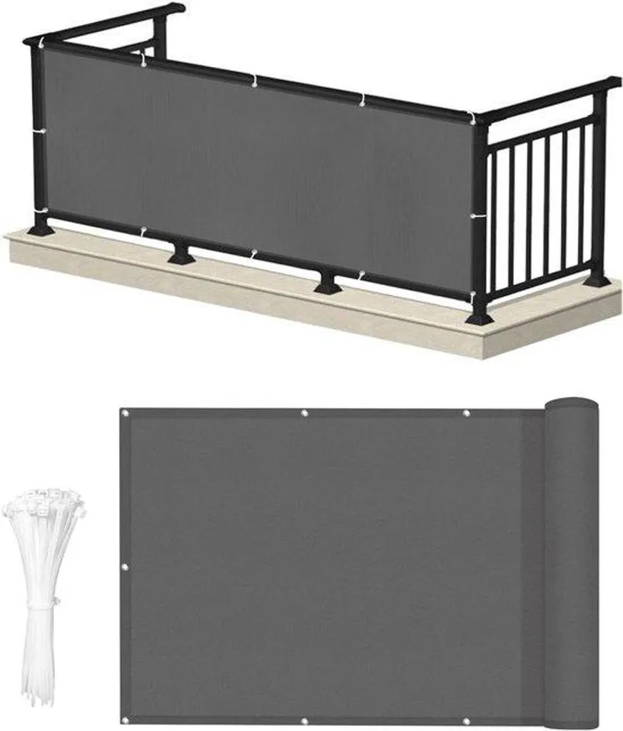 Store banne et toile de rechange 1x8m étanche pour pergola et jardin