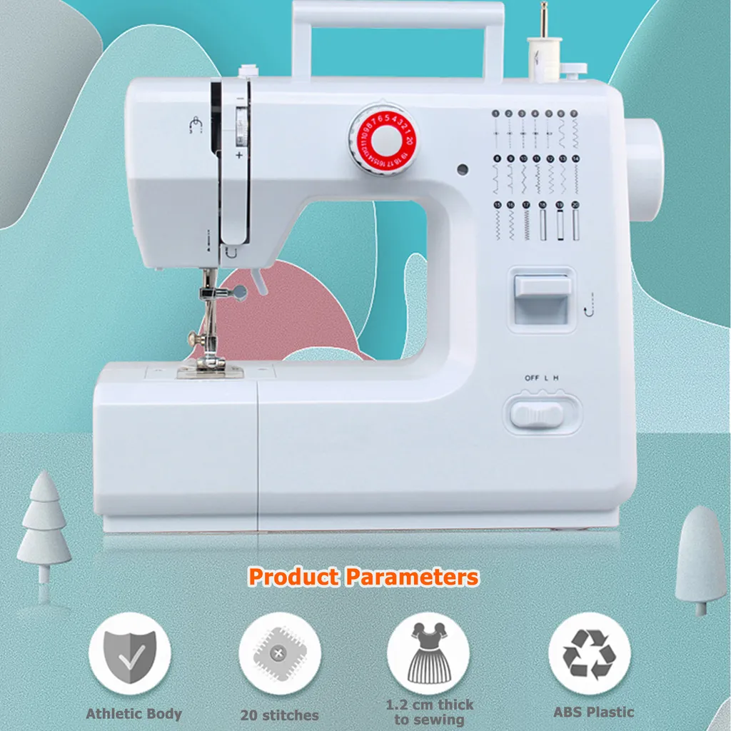 Réparez vos vêtements facilement avec cette mini machine à coudre 20 points