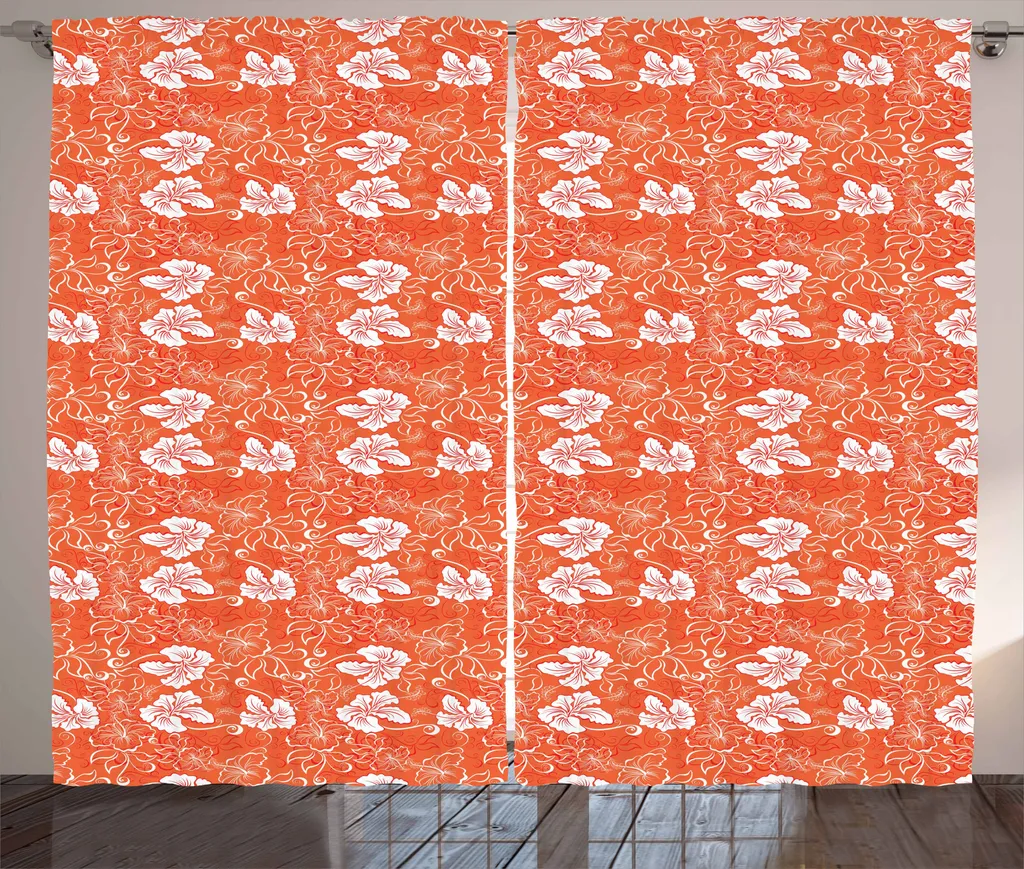 Tenda Etnica Tropical ABAKUHAUS Arancione 280x175 cm