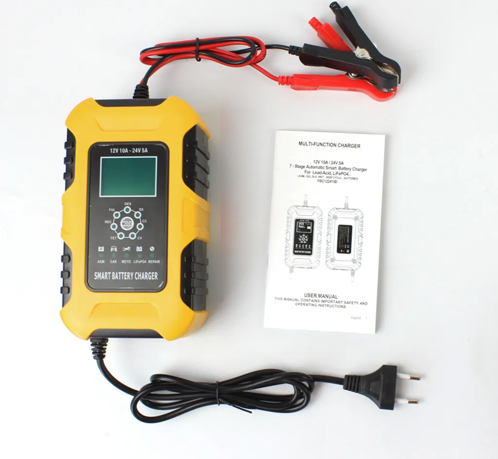 Caricabatterie Automatico Professionale AU Plug | 12V-24V 8A - 2
