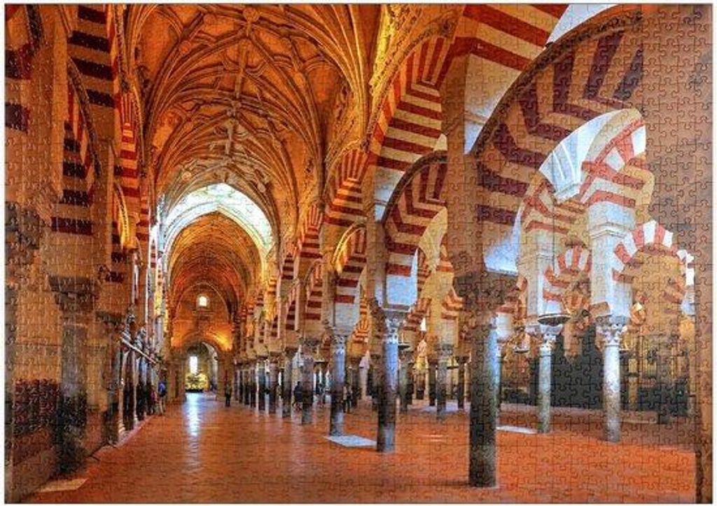 Spannende Freizeit - Hintergrundbild Kathedrale - 1000 Teile - Hoher Auflösungsdruck - Multifarbige Puzzle