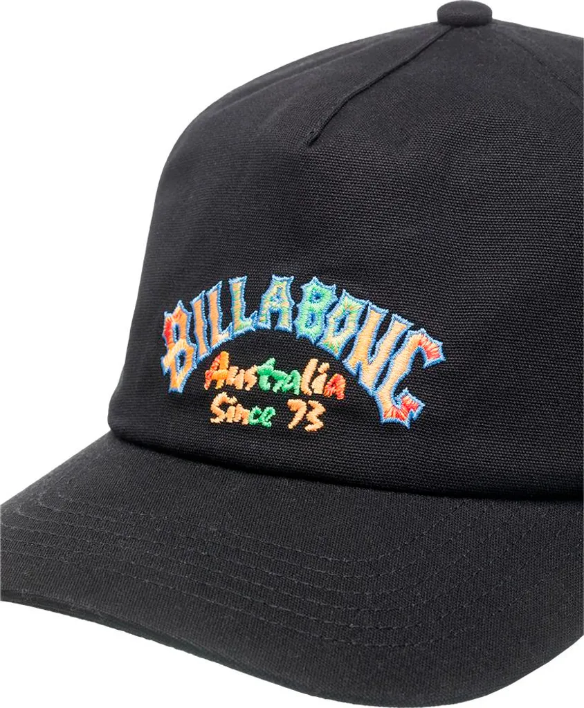 Casquette Billabong Origin noire ajustable en coton de qualité premium