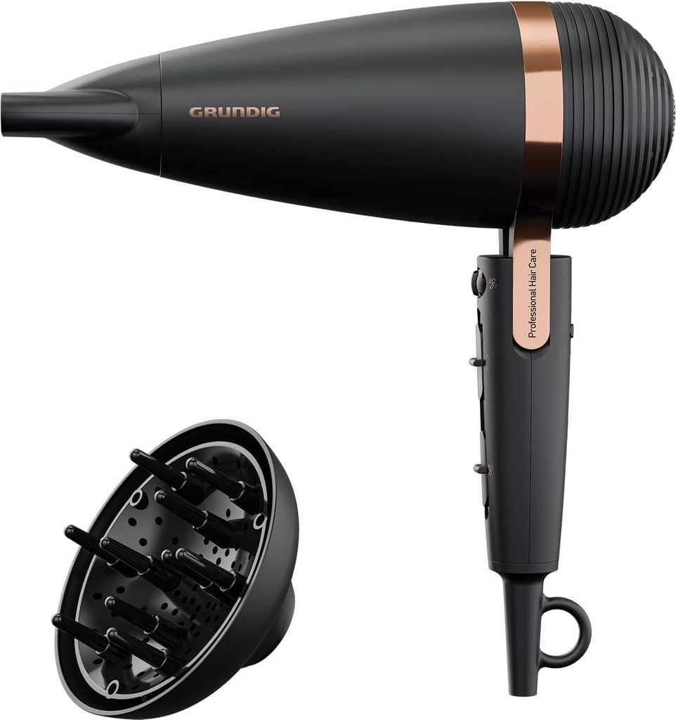 GRUNDIG suszarka do włosów Naturashine HD8080 funkcja Zdjęcie produktu 