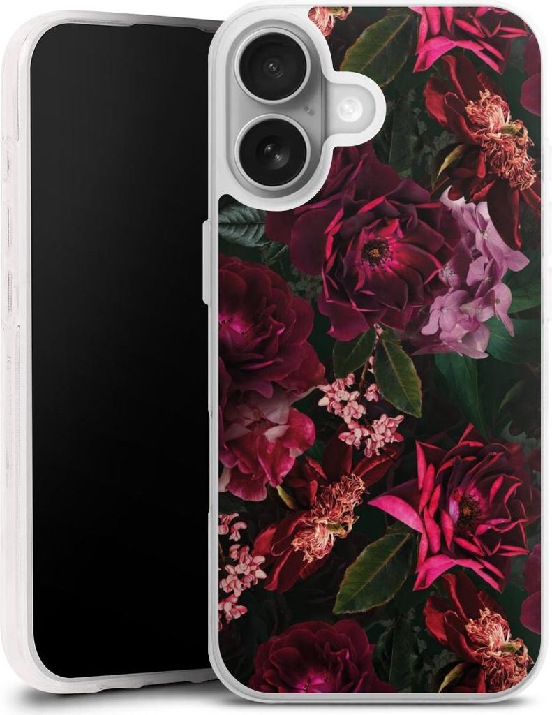 DeinDesign Handyhülle für Apple iPhone 17 Silikon Hülle Case Smartphone Schutzhülle Blumen Blüte Rose
