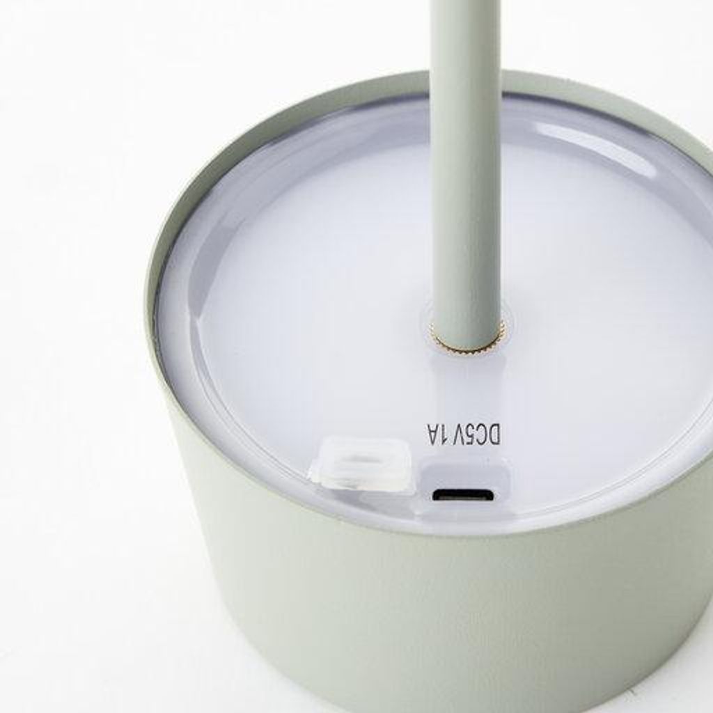 Brilliant G40905/04 Viani Außentischleuchte mit Solar Metall/Kunststoff grün LED integriert