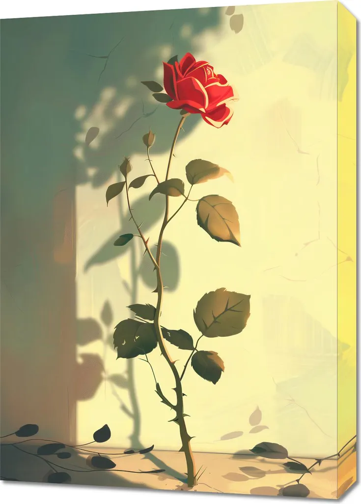 Image Tendresse 50 x 70 cm : Tableau Décoratif pour Salon et Chambre