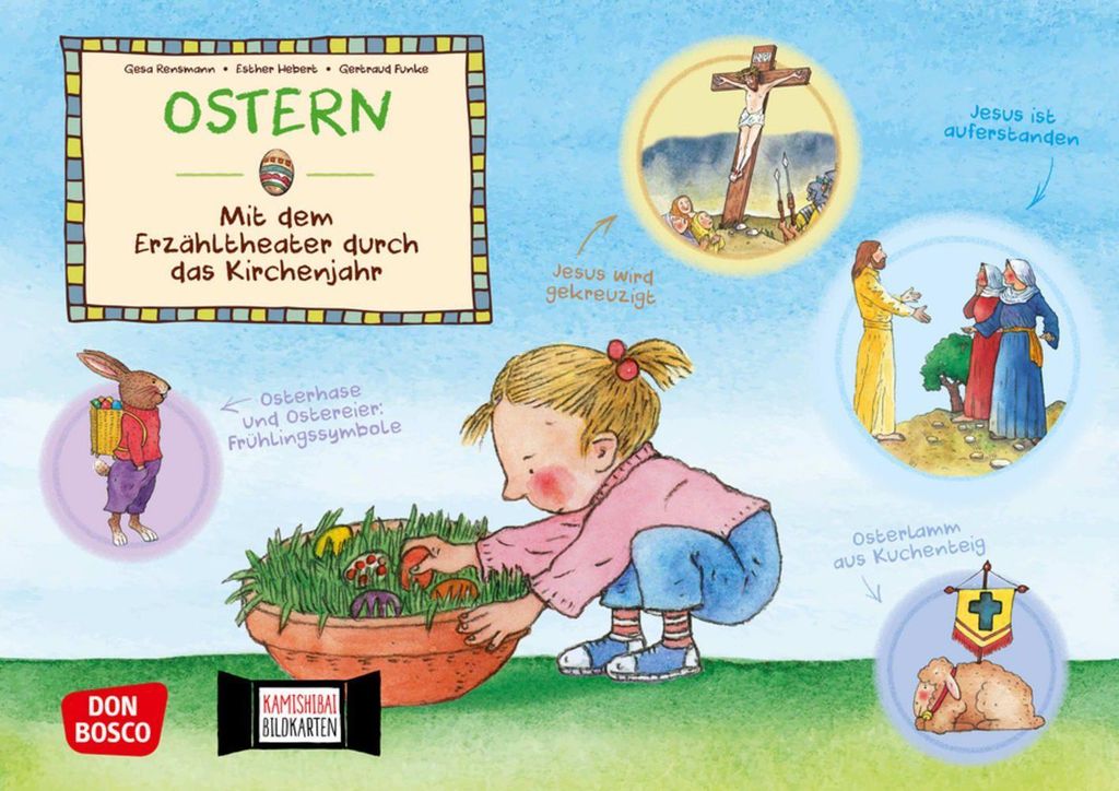Ostern. Kamishibai Bildkartenset