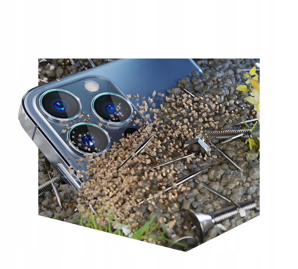 Samsung Galaxy Z Flip4 - Protezione lente 3Mk Pro Nero - 9