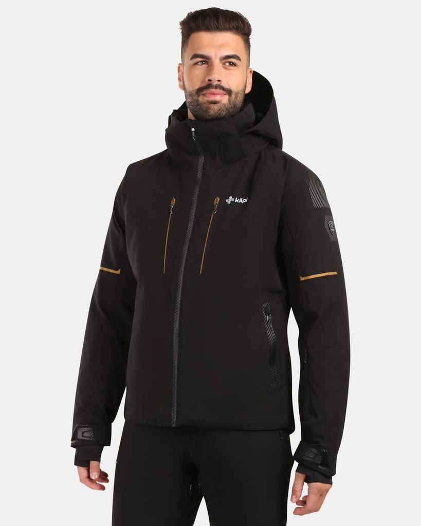 Herren-Skijacke Kilpi TURNAU-M, SCHWARZ, Größe XL