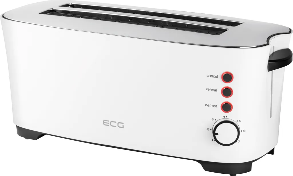 Tostapane 4 Fette ECG ST 13730 Bianco 1350W - Miglior Prezzo