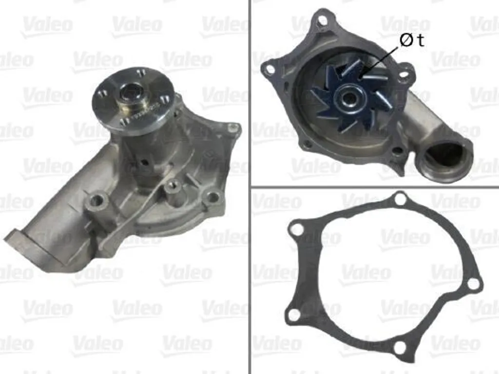 Pièce de rechange pompe à eau Hyundai Lantra I et Sonata II Valeo