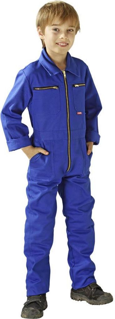 Kinderbekleidung Kinder-Rallyekombi kornblau Größe 170/176 Produktbild 