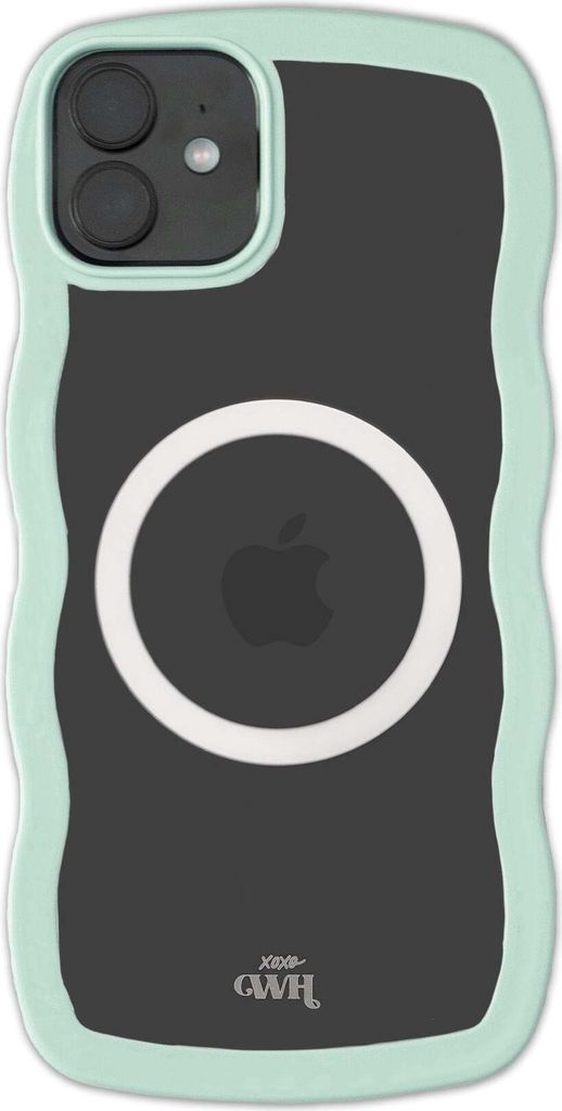 Wavy Hülle MagSafe Mint  - Kompatibel mit iPhone 12 Produktbild 