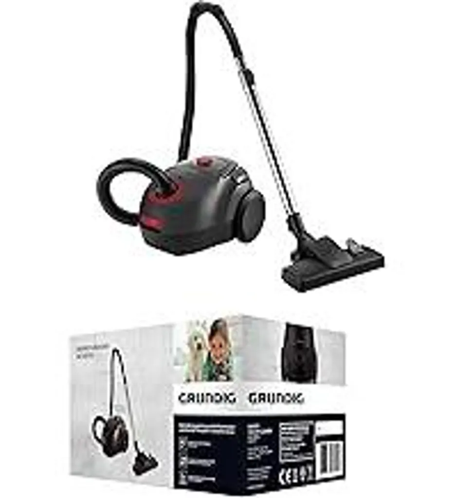 Grundig VCC 3850 A Aspirapolvere a Traino 800W - Ideale per Allergici