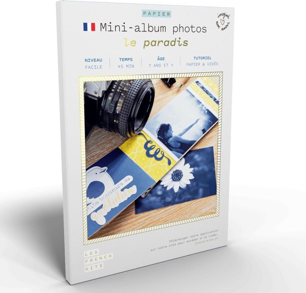 Scrapbooking Box - Mini-Fotoalbum - 5 Seiten