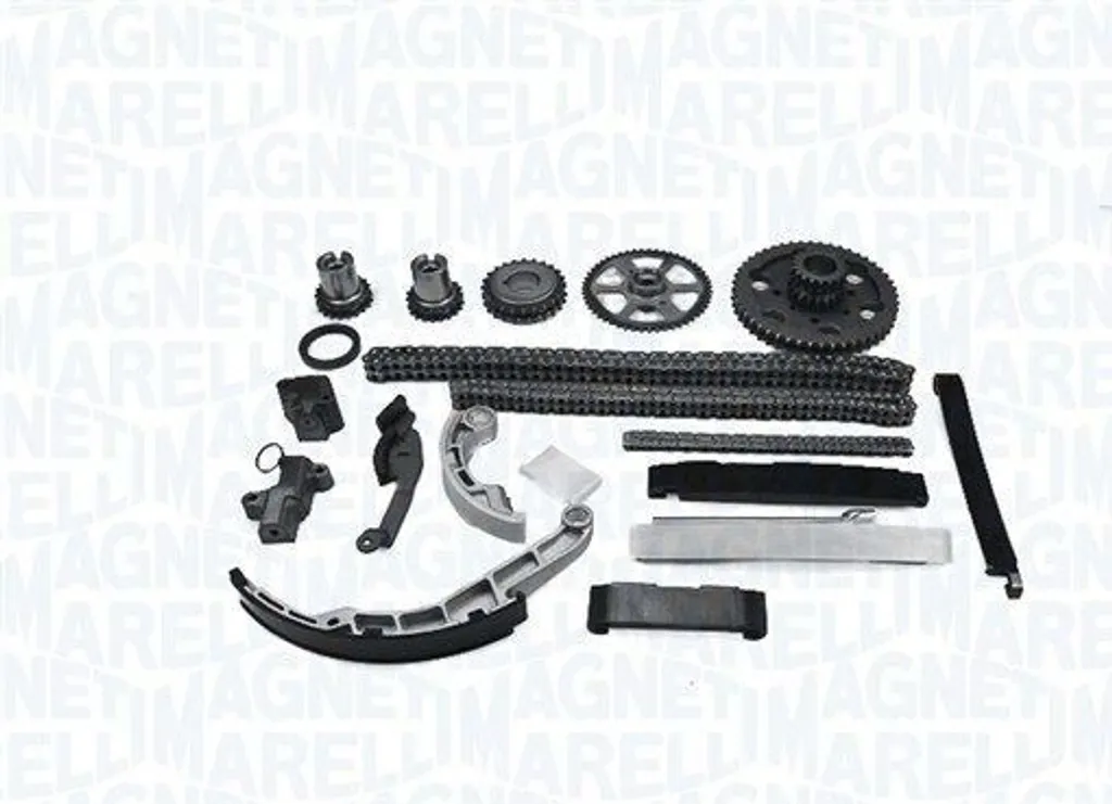 Kit distribution par chaîne Magneti Marelli complet pour mécanique auto