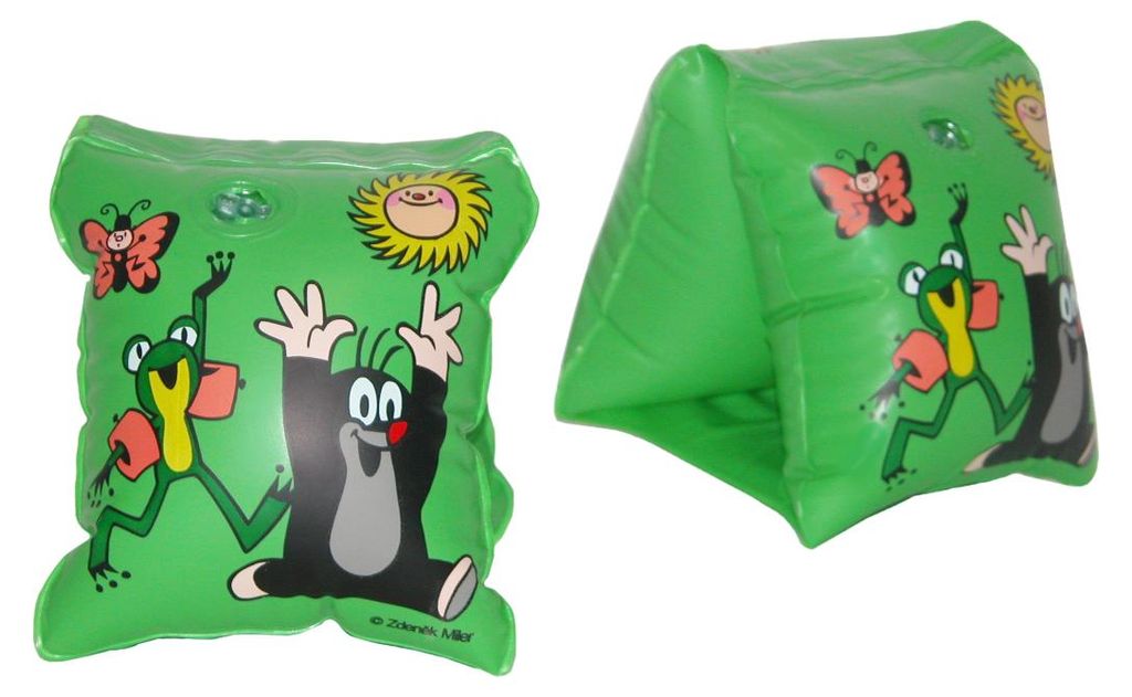 Rukávky Krtek nafukovací 23x15cm 3 barvy v sáčku 3-6 let Obrázek produktu 