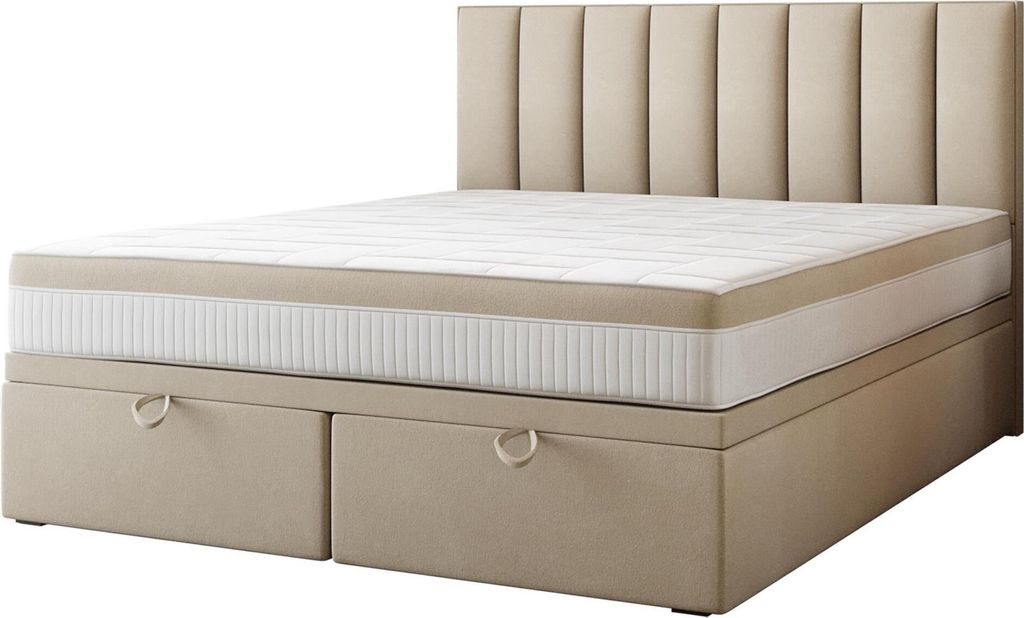 TRADA Bond Boxspringbett 180x200 mit Bettkasten mit Produktbild 12