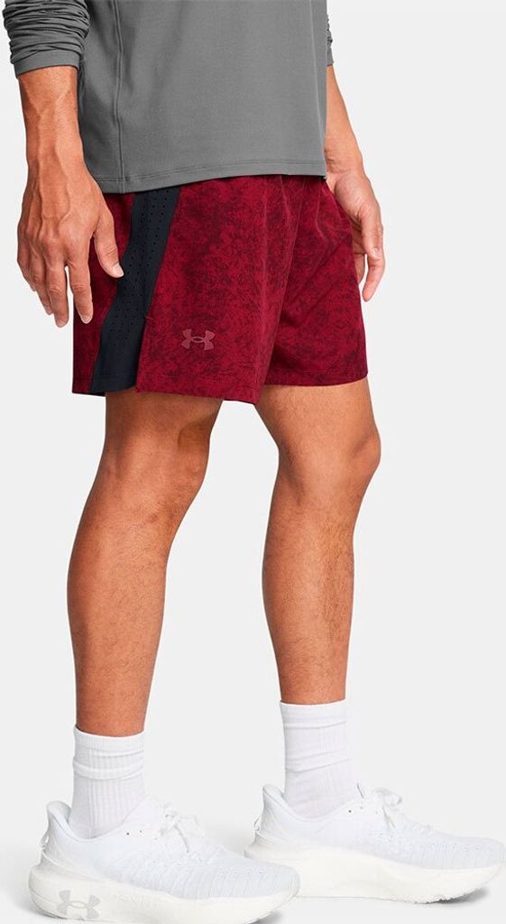 Under Armour Ua Launch Pro 7'' Printed Shorts - cardinal, Größe:XL
