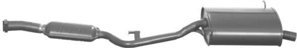 Silencieux arrière anti-bruit pour BMW 3 Compact E36