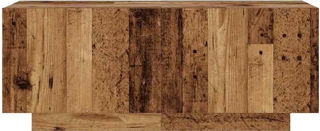 Maison Exclusive - Mobile TV effetto legno antico 100x35x40 cm Materiale ligneo - 4
