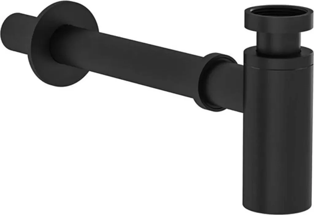 Évitez les Fuites d'Évier avec la Bonde VitrA Origin Noir Mat Type T