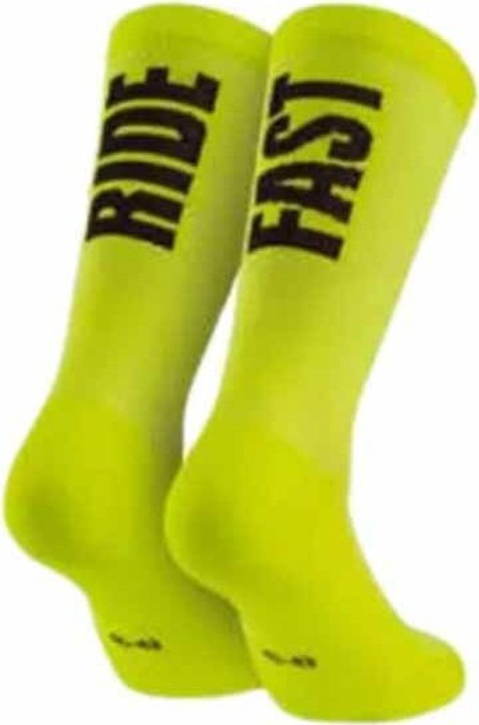 Gist Ride Fast Lange Socken Gelb EU 44-47 Mann Gelb EU 44-47