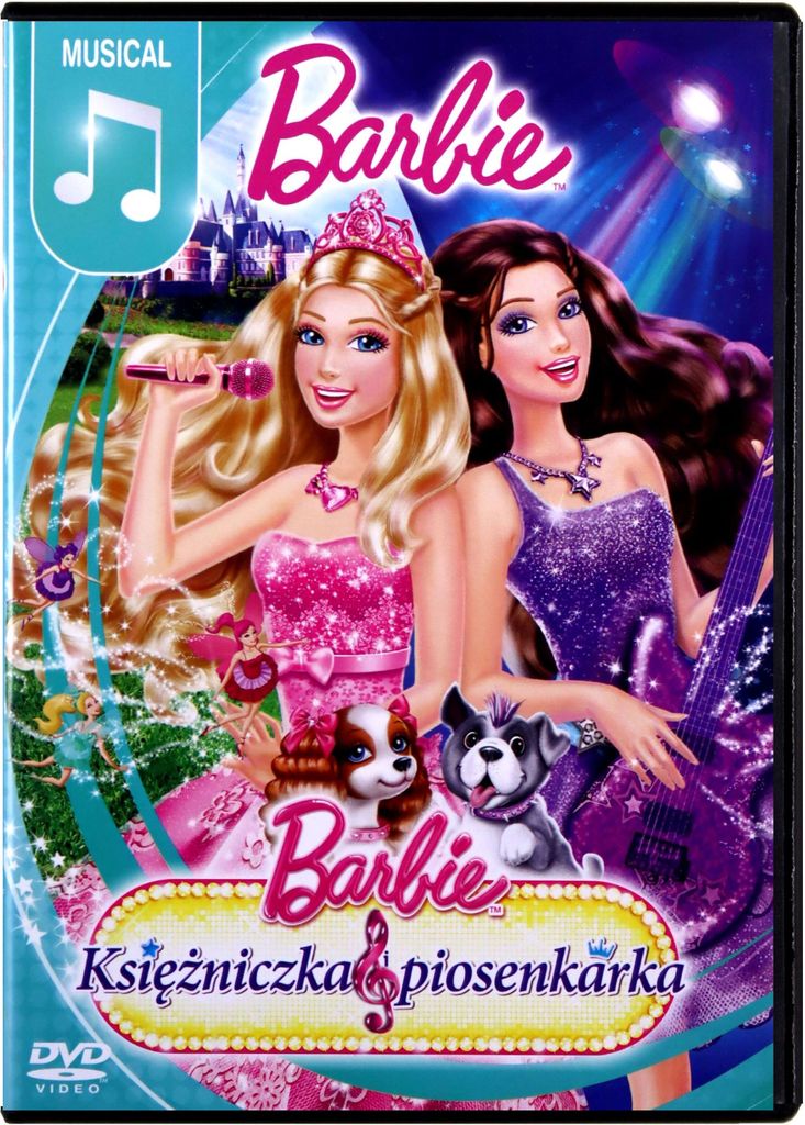 Barbie Księżniczka i Piosenkarka [DVD]