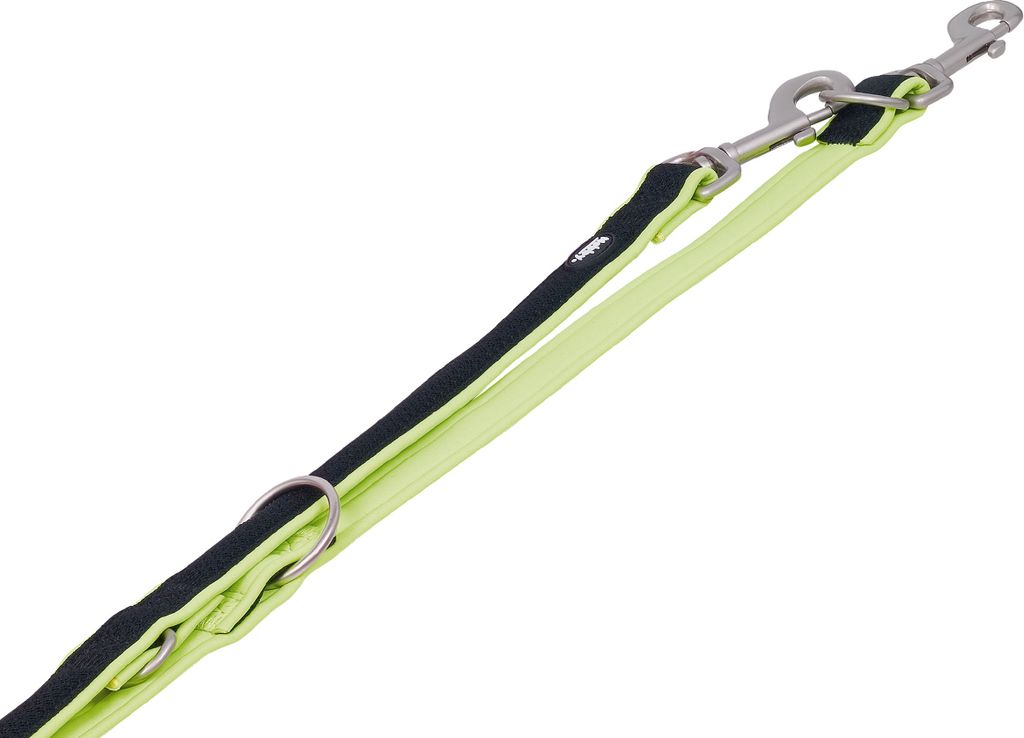 Nobby Führleine Mesh Preno neongelb, Maße: 200 cm / 25/35 mm