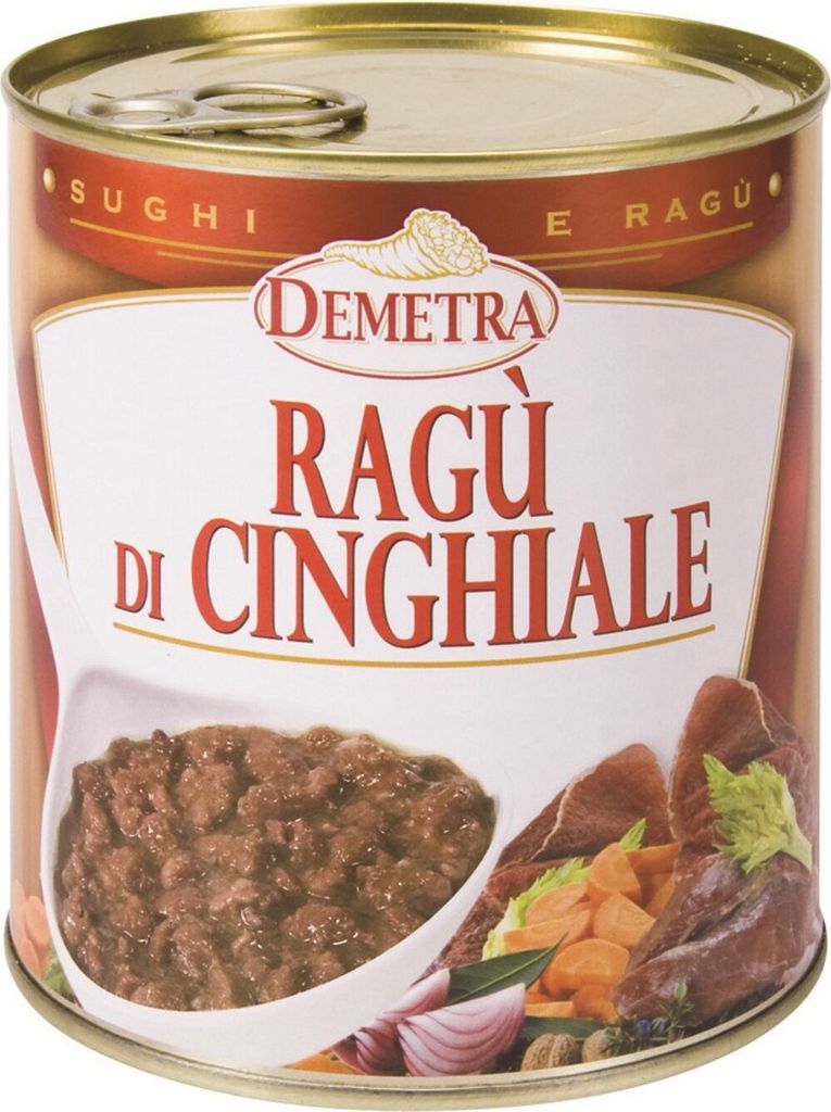 Wildzwijnragout, 820 gram - Demetra Productafbeelding 
