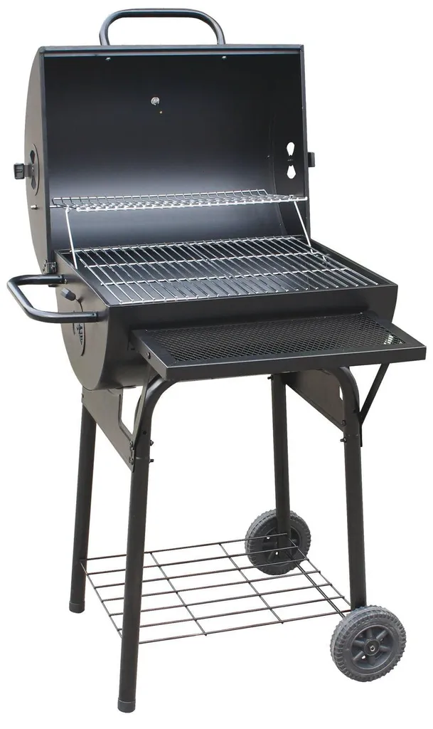 Barbecue charbon de bois avec thermostat et couvercle El Gaucho Texas