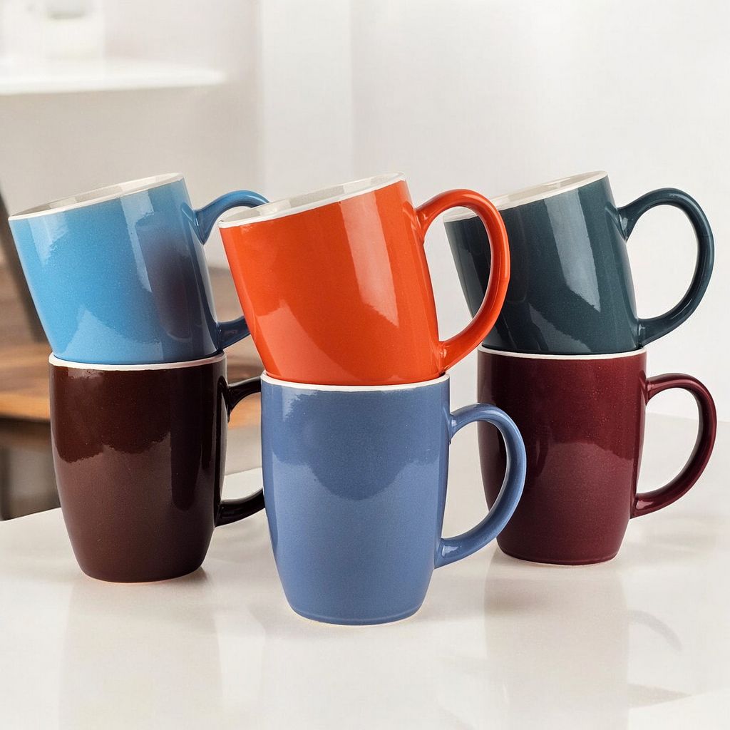 Kaffeetassen 6er Set Kaffeebecher Kaffee Tassen Becher Produktbild 6