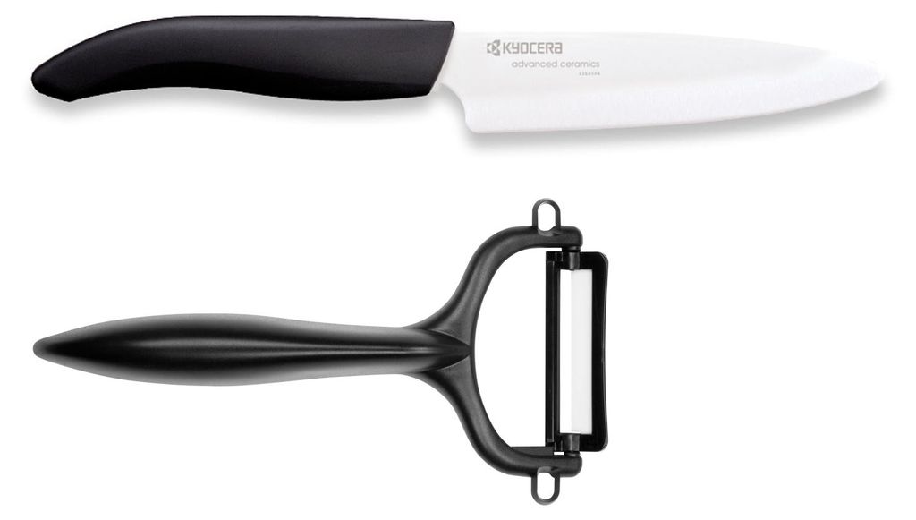 KYOCERA GEN Starter Set: Obst-und Gemüsemesser mit Schäler Produktbild 