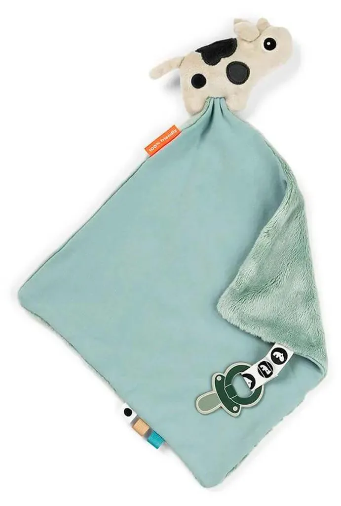 Couverture Bébé Douillette Verte Dotti par Done By Deer Format Universel - 2