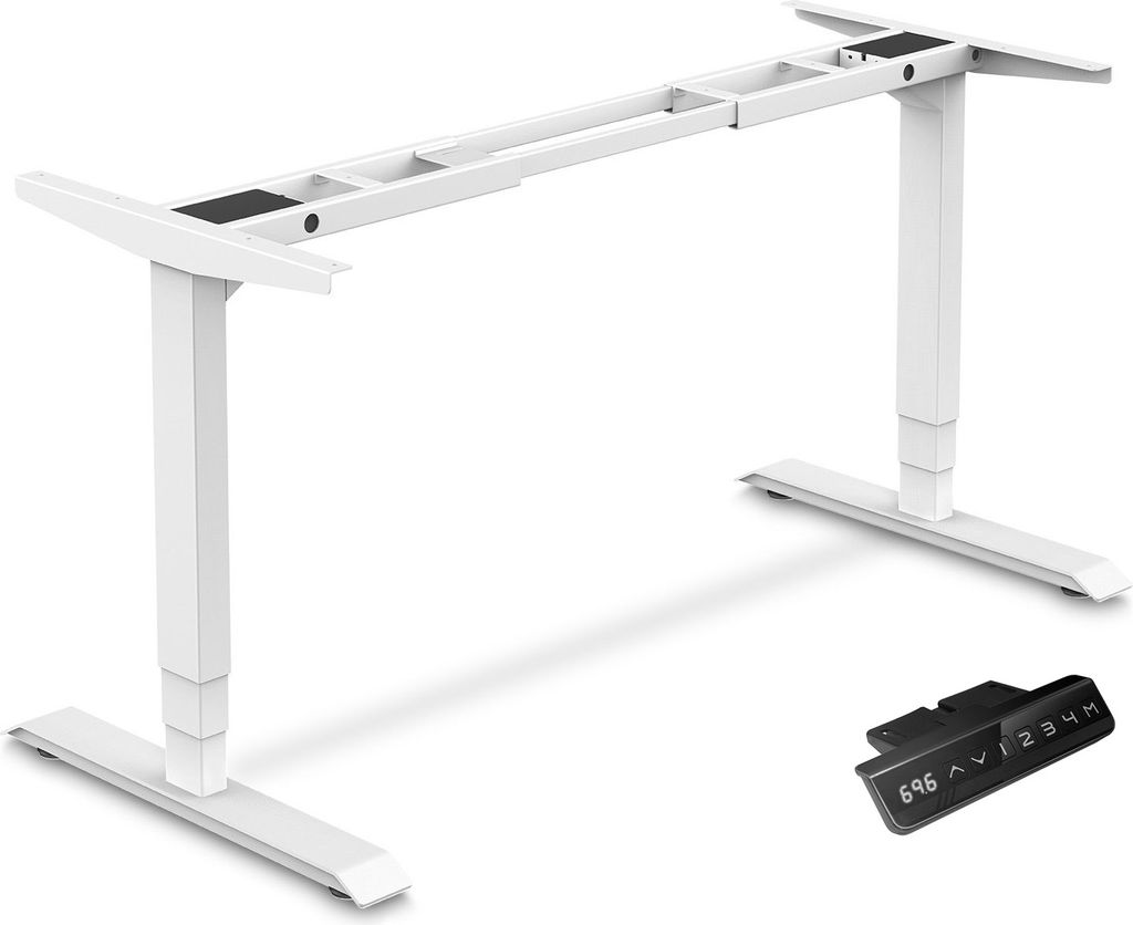 Elektrisch verstellbares Tischgestell TG1-120 weiß