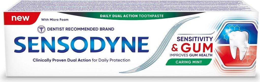Sensodyne Sensitivity & Gums Fluoridová zubní pasta s Obrázek produktu 
