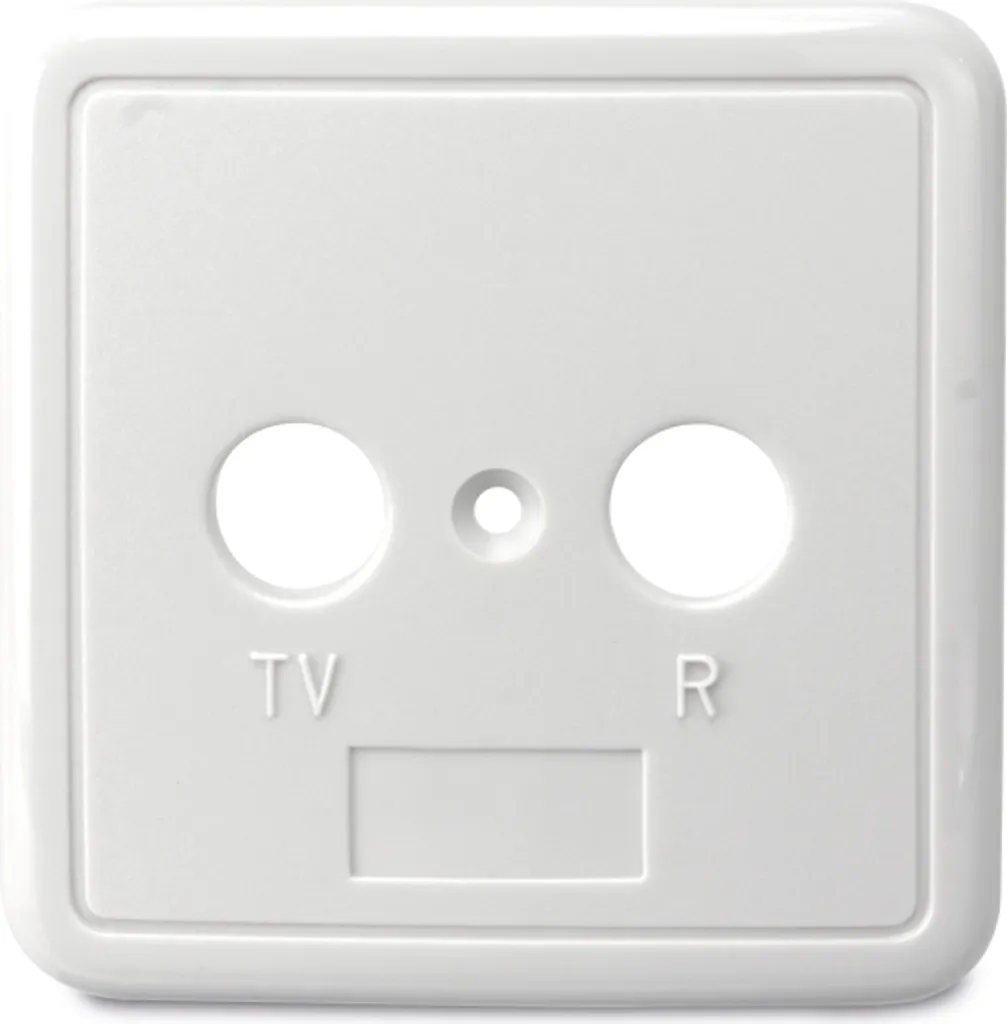 Couvercle à cadre pour boîte double blanc série standard - Lot de 2