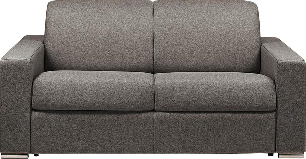 2-Sitzer-Sofa im Express-Stil – Farbe: Anthrazit – Liegefläche: 120 cm – Matratze: 18 cm – CALITO