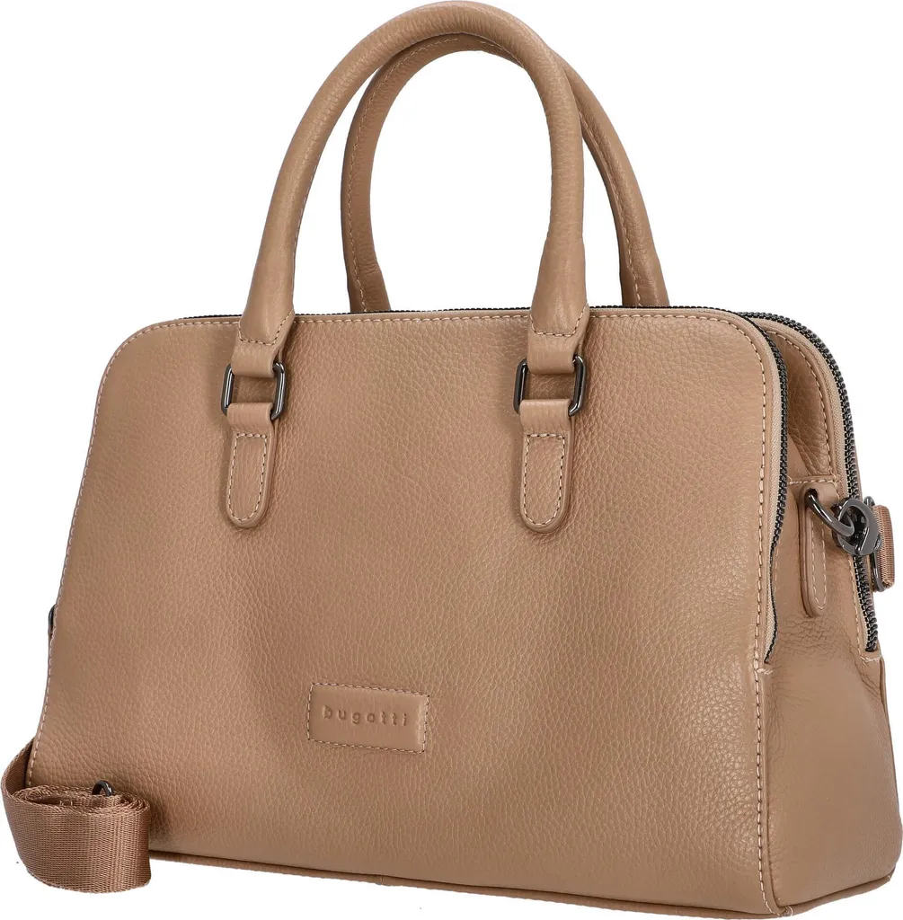 Petit Sac à Main Elsa Bugatti Marron Clair Idéal pour le Travail et Sorties - 10
