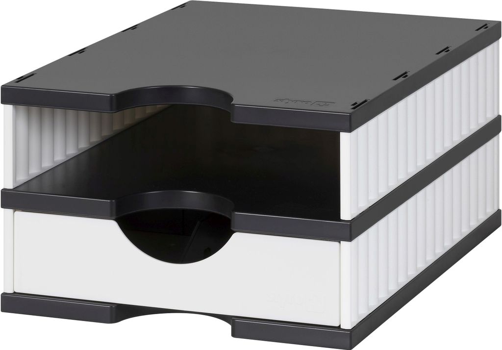 styro Sortierstation styrodoc uno SET 2 Fächer