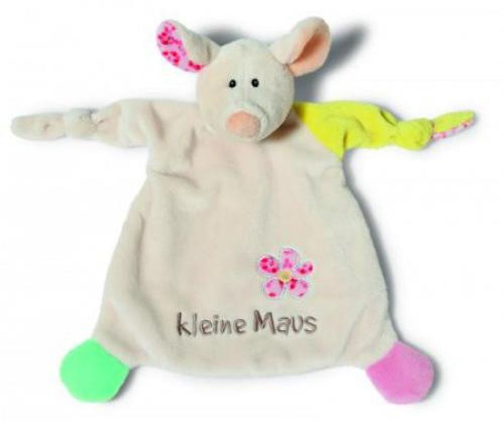 Schmusetuch Maus 25x25cm kleine Maus Produktbild 