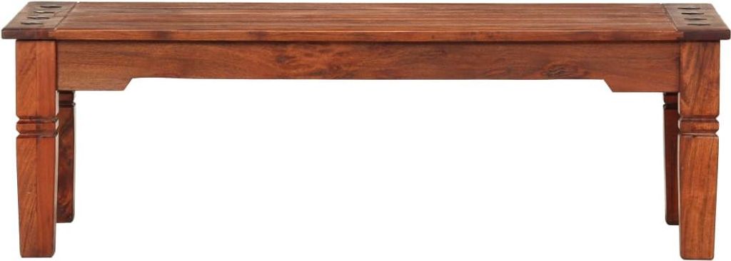 vidaXL Couchtisch 110 x 50 x 35 cm Massivholz Akazie