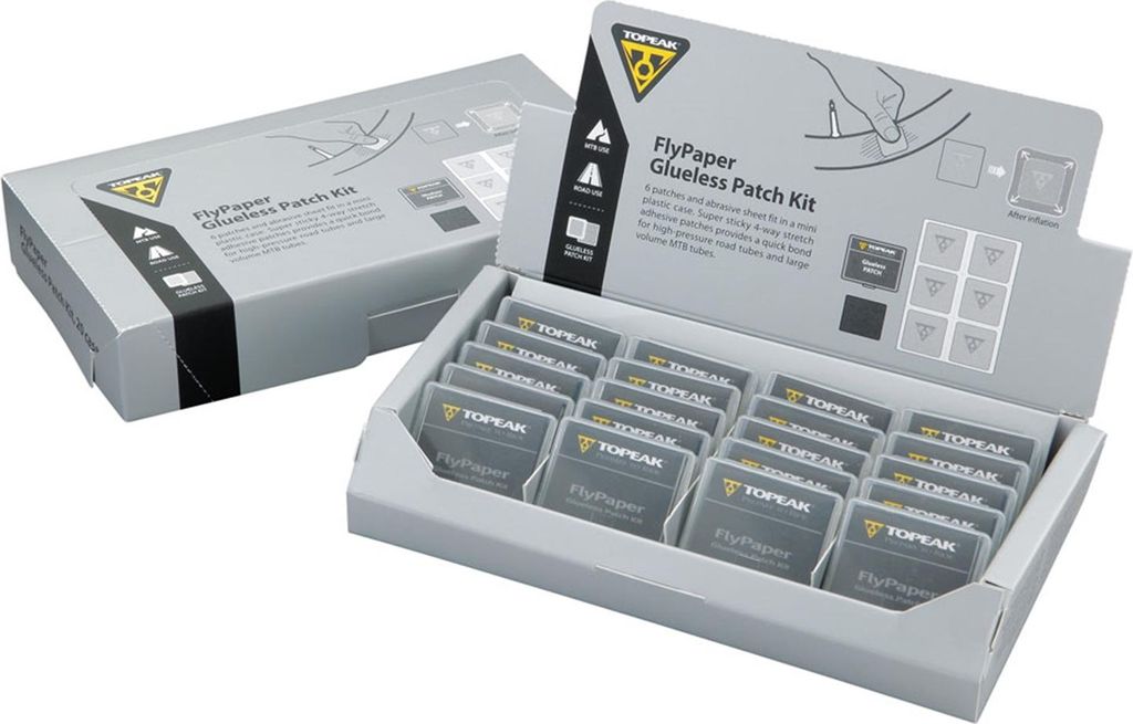 Topeak Flypaper Glueless Patch Kit 20pcs (counter display)